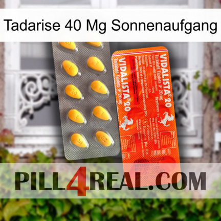 Tadarise 40 Mg Sunrise new01